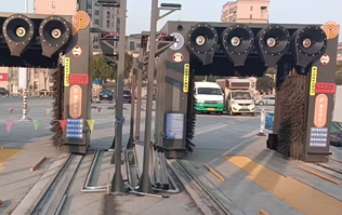 環保節水效率高！兩臺林頓龍門往復式全自動洗車機即將竣工！